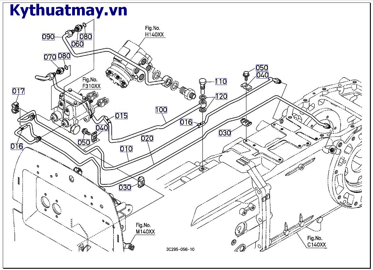 Ống dẫn dầu phanh ( cũ) 50001 đến 60296